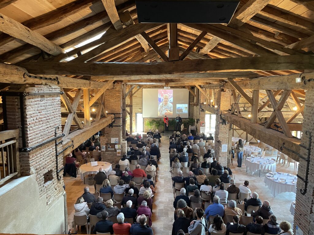 Conférence à La Grange d'Aymar à Saint-Romain-la-Motte