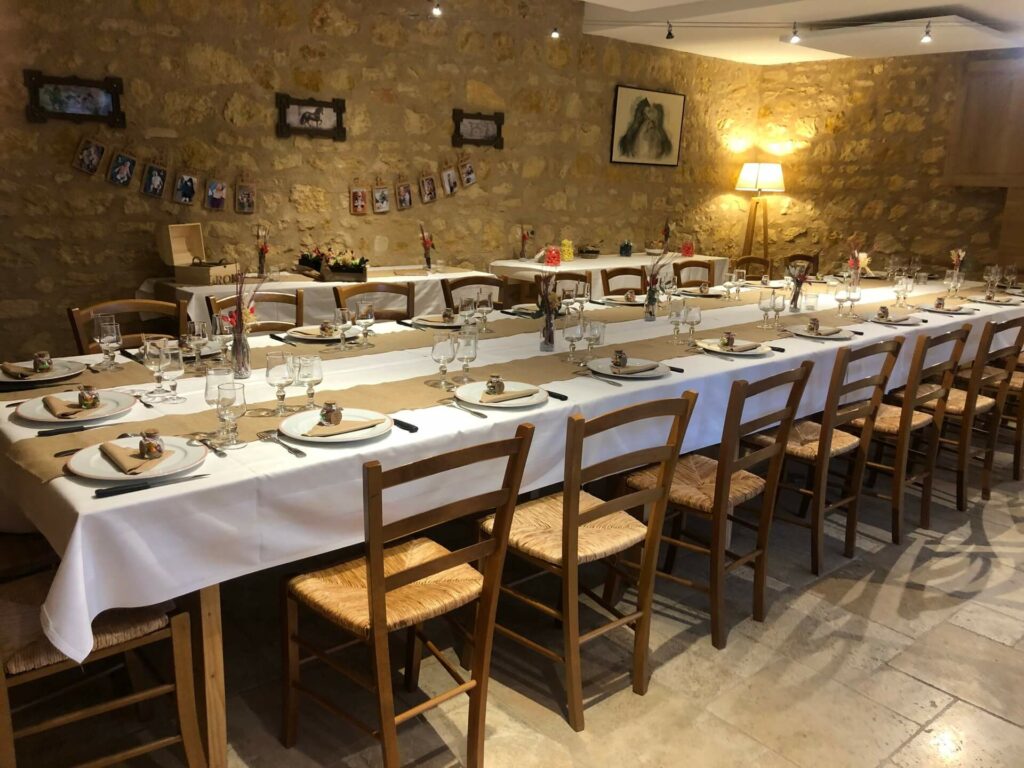 Salle Melizet aux Pavillons d'Aymar à Saint-Romain-la-Motte